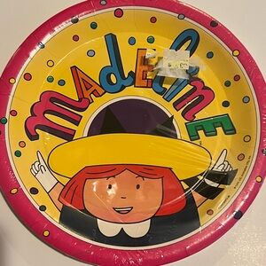1994 Madeline Party Plates by Contempo Set of 8